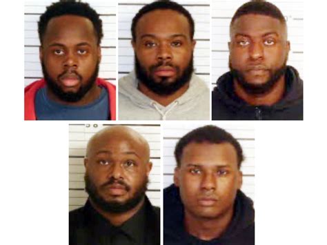 Tyre Nichols Death 5 Memphis Ex Cops Jailed And Charged With Nichols