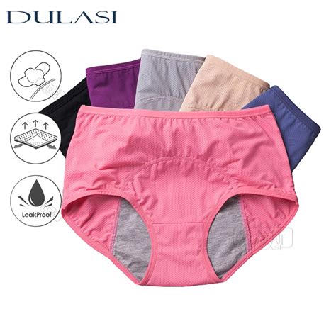 3pcs Set Leak Proof Menstrual Panties Women Period Underwear Sexy Pants