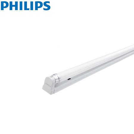 Philips ชดรางพรอมหลอด LED Tube BN015C 10W Single Tube 600 mm Ecofit