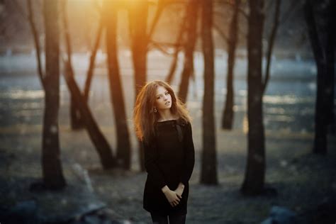 Ksenia Malinina Women Sergey Piltnik Model Brunette HD Wallpaper