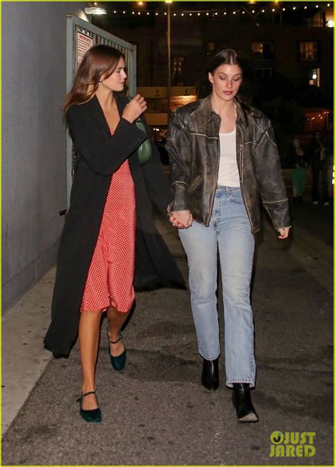 Kaia Gerber Holds Hands With Boyfriend Austin Butler And Camila Morrone During Night Out Photo