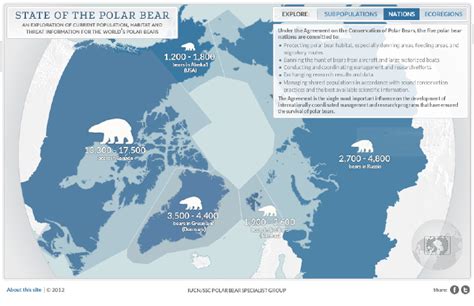 Polar bear population now 22,600-32,000 – when tallied by nation ...