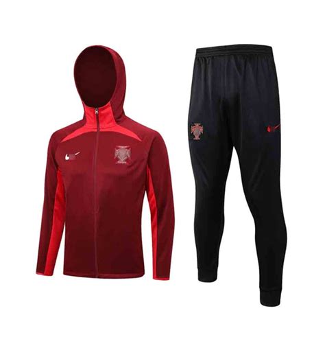 Chándal capucha Portugal 2023 Web Nº1 de Camisetas de Fútbol