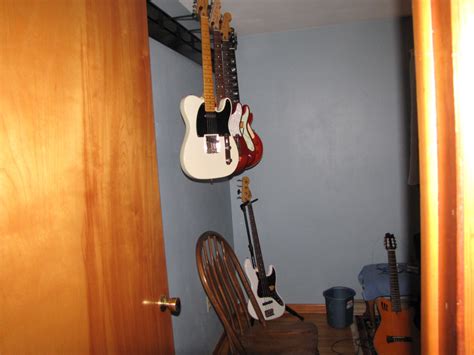 Slatwall Guitar Hanging System