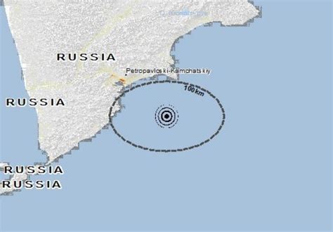 TERREMOTO RUSSIA Scossa Di Magnitudo 5 3 A Petropavlovsk Kamchatsky