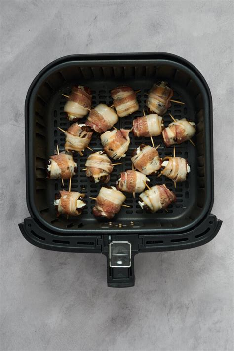 Air Fryer Bacon Wrapped Dates Recipe