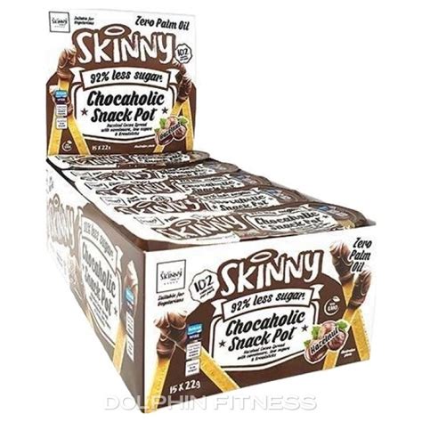 The Skinny Food Co Chocaholic Snack Pot 15 X 22g