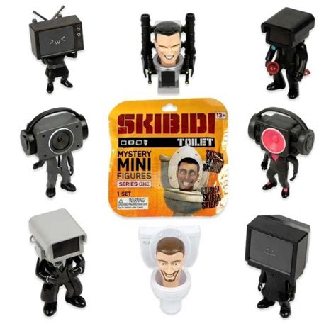 Skibidi Toilet Mini Mystery Figures