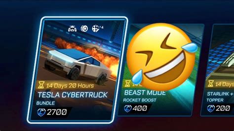 Epic Games Destroyed Tesla Cybertruck In Rocket League Youtube