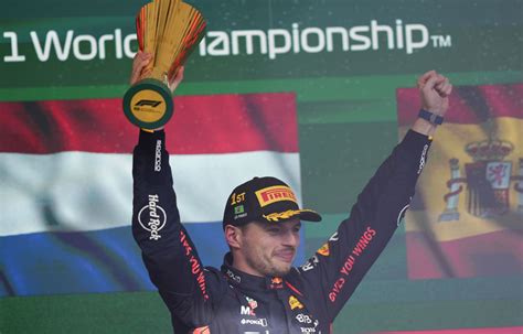 Verstappen Remporte Le Grand Prix Du Br Sil Le Devoir