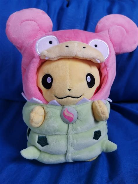 Mega Slowbro Pikachu Poncho Pokemon Center Hobbies Toys Toys