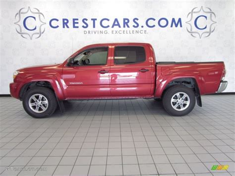 2010 Barcelona Red Metallic Toyota Tacoma V6 Sr5 Prerunner Double Cab