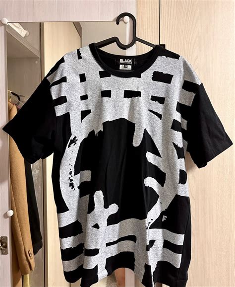 Comme Des Garcons Cdg Black Tshirt Men S Fashion Tops Sets