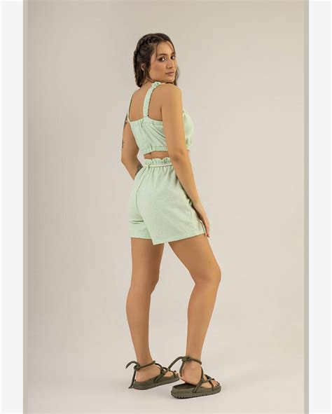 Riachuelo Short Clochard Feminino Em Tecido Petra The Philippines