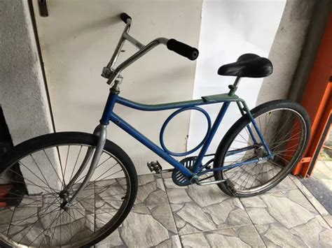 Bicicleta Antiga Monark Barra Circular Ler Anúncio Parcelamento sem