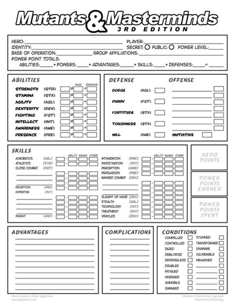 M M E Character Sheets Pages Oskar Ghoti S Ko Fi Shop Ko Fi