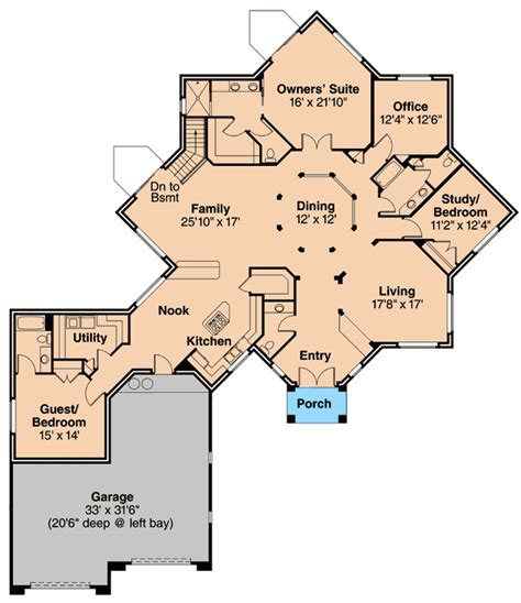 Octagon Floor Plans