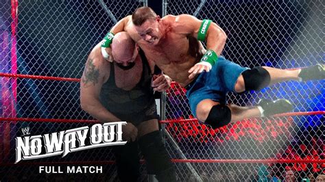 Steel Cage Full Match No Way Out Big Show John Cena Wwe Wrestling