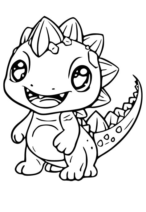 Free Printable Cute Kawaii Monster Coloring Page Sheet And Picture For