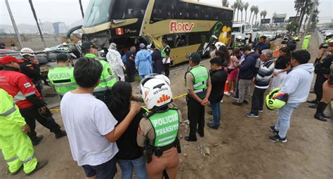 Accidente Vehicular Un Muerto Y 25 Heridos Dejó El Choque De Un Bus Y