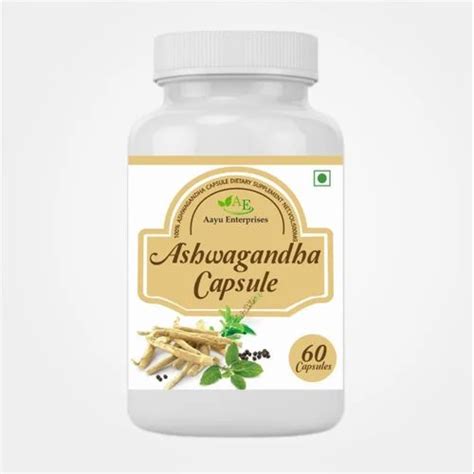 Ashwagandha Extract Capsules 500 Mg At ₹ 85 Bottle In Jaipur Id