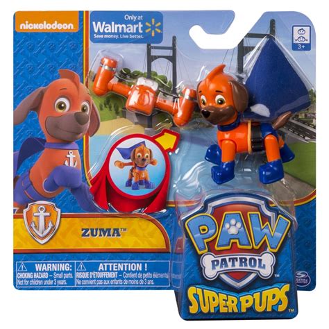 Paw Patrol Zuma Super Pups Figure Paw Patrol