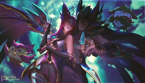 Star Guardian Xayah Et Rakan Rakanmains Fond D Cran Hd Pxfuel