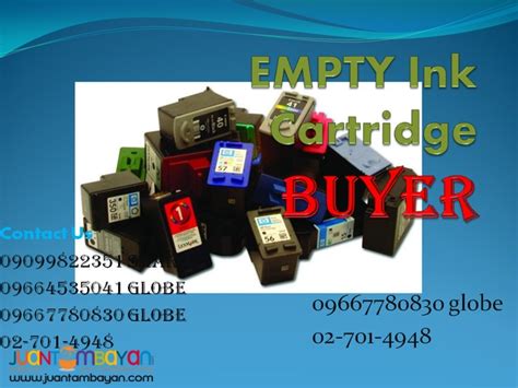 Empty Ink Cartridge