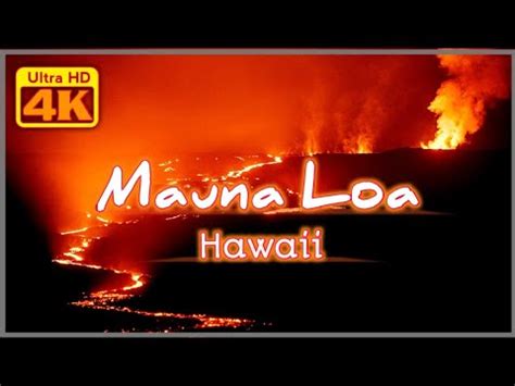 See The Biggest Volcano In The World Mauna Loa Volcano 4k Ultra HD