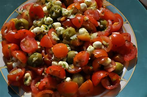 Recette de Salade de Tomates Cerises Folie D été