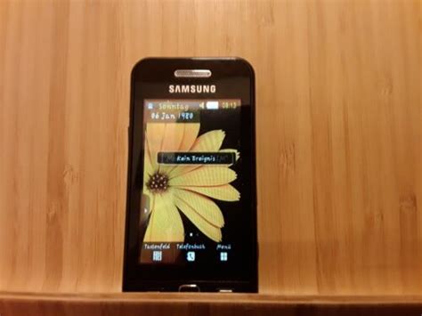 Handy Samsung GT S5230 Schwarz Ohne Simlock Smartphone EBay