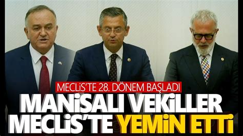 Manisal Vekiller Mecliste Yemin Etti Youtube