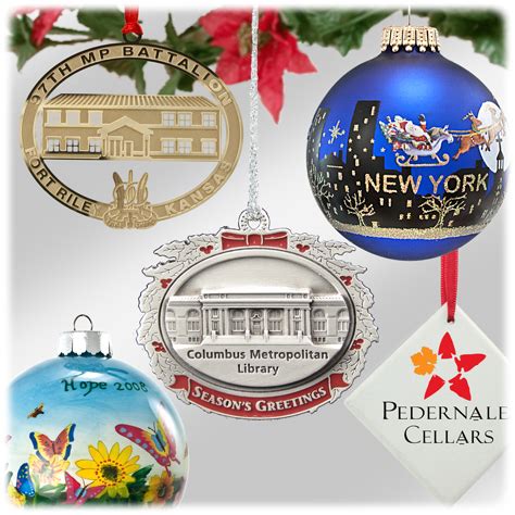 Custom Christmas Ornaments Howe House Limited Editions