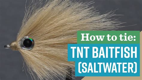 How To Tie Flies TNT Baitfish Saltwater YouTube