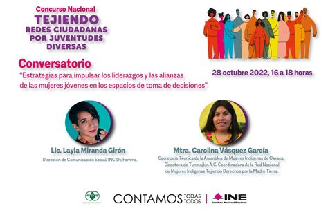 Inemexico On Twitter El Ine Y Equidadmx Te Invitan A Los