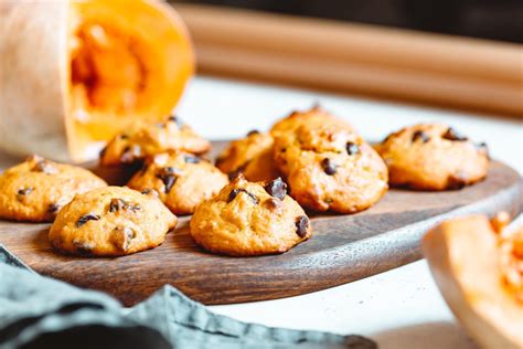 Biscotti Con Gocce Di Cioccolato Li Faccio Con La Zucca Senza Latte