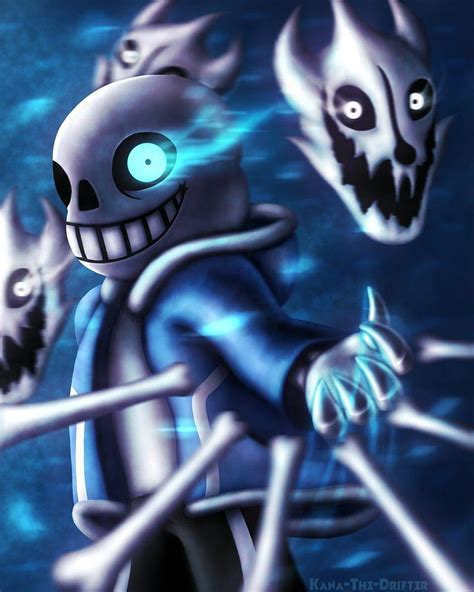 Sans Undertale Speedpaint By Kana The Drifter Epic Sans Hd Phone