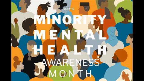 July Is Minority Mental Health Awareness Month YouTube