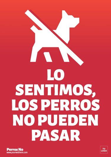 Calificaci N Aparecer Ala Cartel Prohibido Orinar Perros Para Imprimir