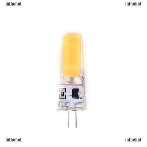 Inthehot หลอดไฟซิลิโคน Led G4 G9 E14 Cob Smd 9w 220v ขนาดเล็ก