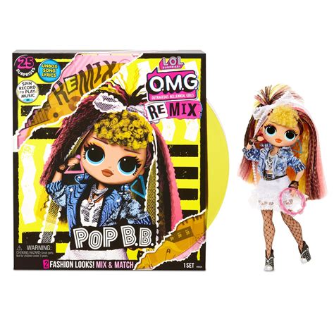 Buy LOL Surprise OMG Remix Pop B B Fashion Doll Plays Music With