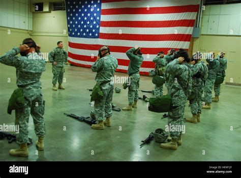 Sgt 1st Class Brian Breaker Briefs His Team And Goes Over Pre Mission