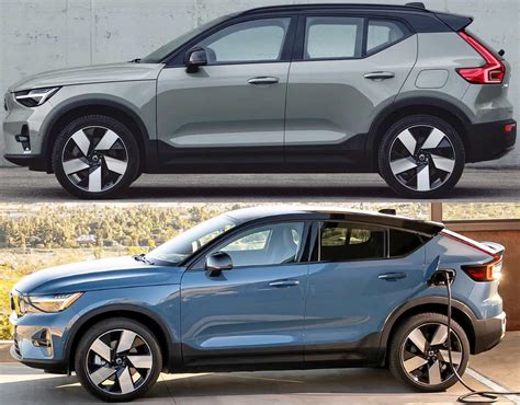 Volvo C40 vs. Volvo XC40 Recharge: In Images & Specs [Update]