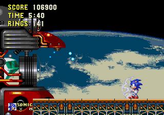 Ending For Sonic Knuckles Sonic Sonic No Emeralds Genesis Nomad