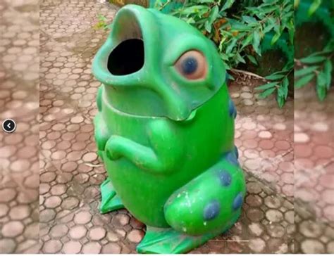 Frog Shaped Frp Dustbin At Rs Garbage Bin In Vasai Id