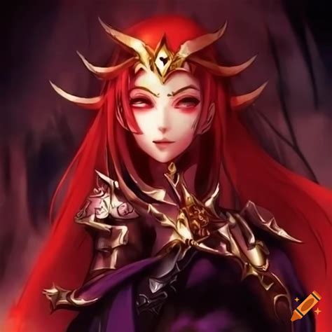 Anime Characters Princess Zelda Queen Goddess Blood Knight Demon