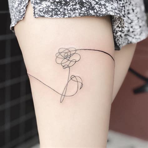 Details 71 Bts Flower Tattoo Latest In Cdgdbentre