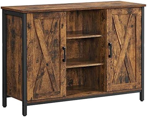 Vasagle Storage Cabinet Multipurpose Cabinet Sideboard Adjustable