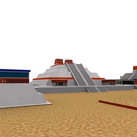 Tenochtitlan 3d Ancient City Max 2010 3d Model Cgtrader