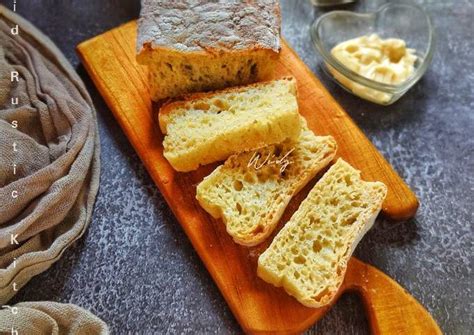 Resep Ciabatta Bread Oleh Wids Kitchen Cookpad